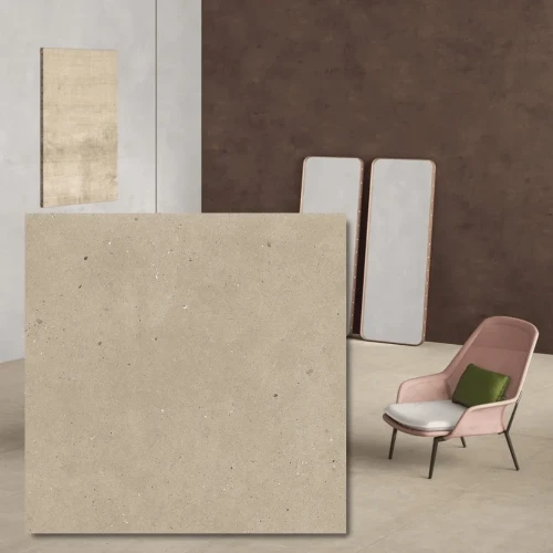 Płyta Gresowa Beige Fjord 60x60x0,8 cm - ciepły beż inspirowany skandynawskim kamieniem