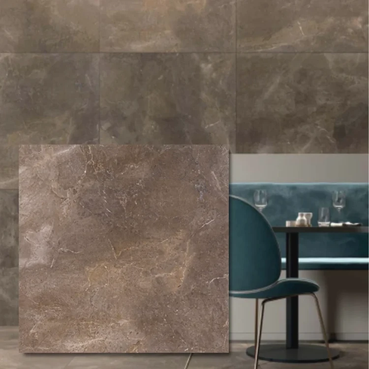 Płytka gresowa Royal Stone Imperial Brown 60x60x0,8 cm - stylowy brąz w uniwersalnym formacie