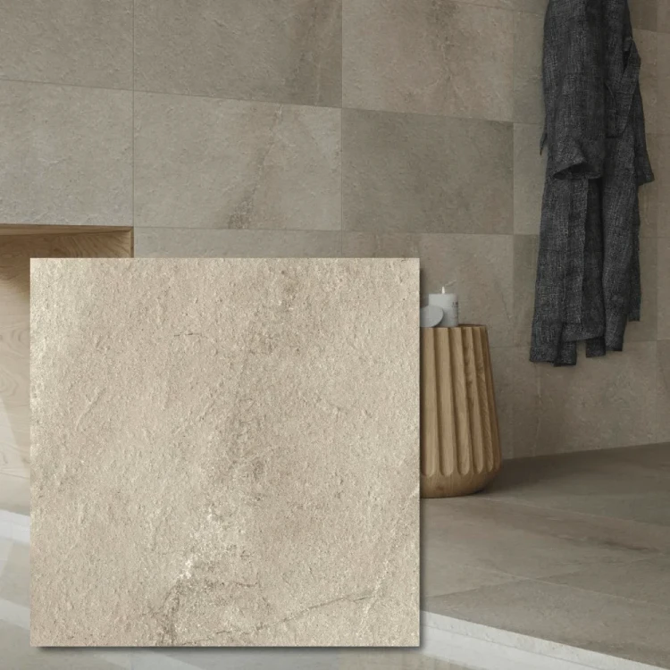Płytka gresowa Native Stone Dusky Greige R10 Natural Plus 60x60x0,8 cm