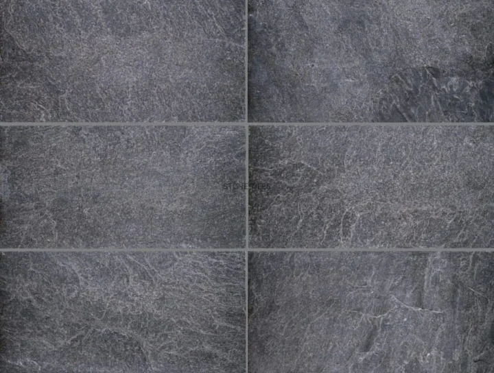 Tiles Płytka kwarcytowa Silver Grey naturalna 60x30x1,2 cm szary