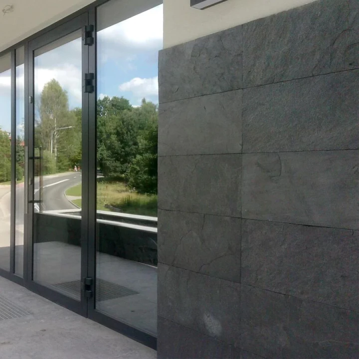 Tiles Płytka kwarcytowa Silver Grey naturalna 60x30x1,2 cm szary