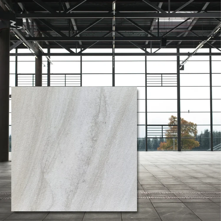 Gres 20mm City Volacas Bianco 60x60x2 cm - jasny gres tarasowy matowy