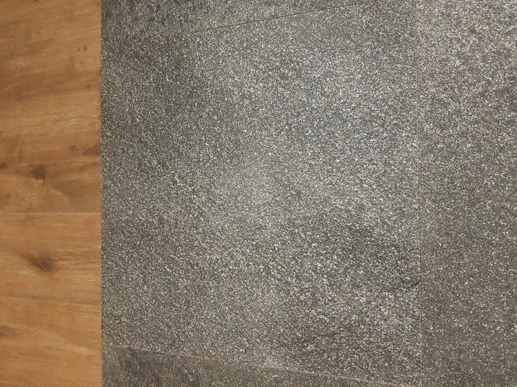 Tiles Płytka kwarcytowa Black Galaxy Brushed 60x60x1,2 czarny