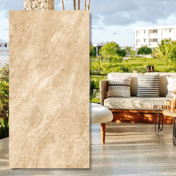 Płyta tarasowa City Quartz Sandstone Beige Mega 60x120x2 cm - duży format