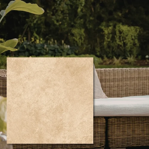 Płyta tarasowa City Quartz Deserto Beige 60x60x2 cm - gres tarasowy w kolorze beżowym