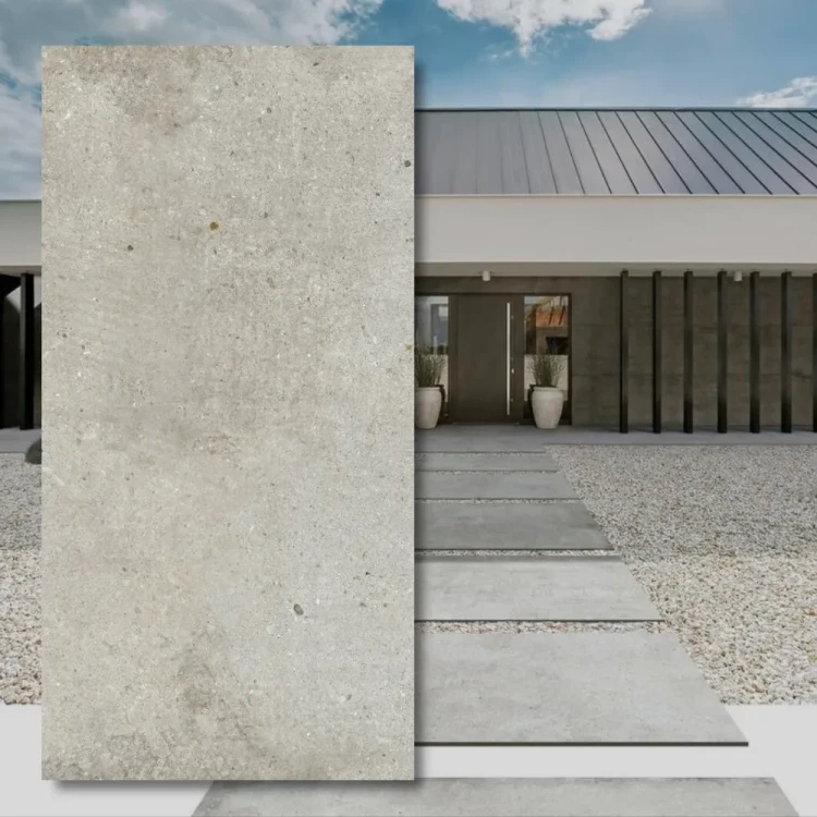 Gres 20mm Light Grey 120x60x2 - antypoślizgowa płyta tarasowa