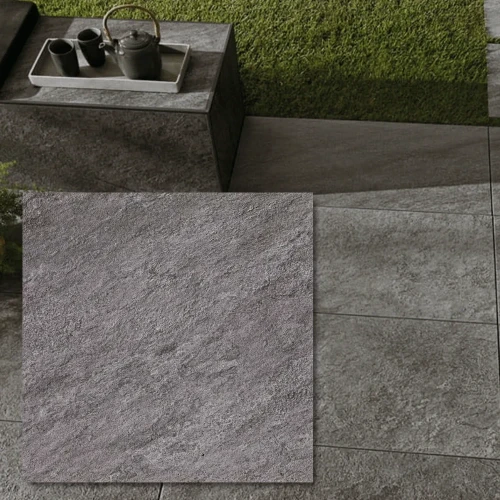 Płytka gresowa Brave Grey 60x60x2 - szary gres na taras