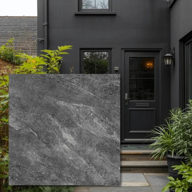 Płyta tarasowa City Quartz Sandstone Grey Mega 60x60x2 cm - gres 2 cm