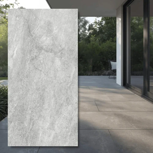 Płyta tarasowa City Quartz Sandstone Perla Mega 60x120x2 cm - gres 2 cm