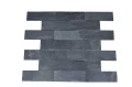 Kamień Elewacyjny Łupek Black Slate Brick10x30 cm – Cegiełka czarna