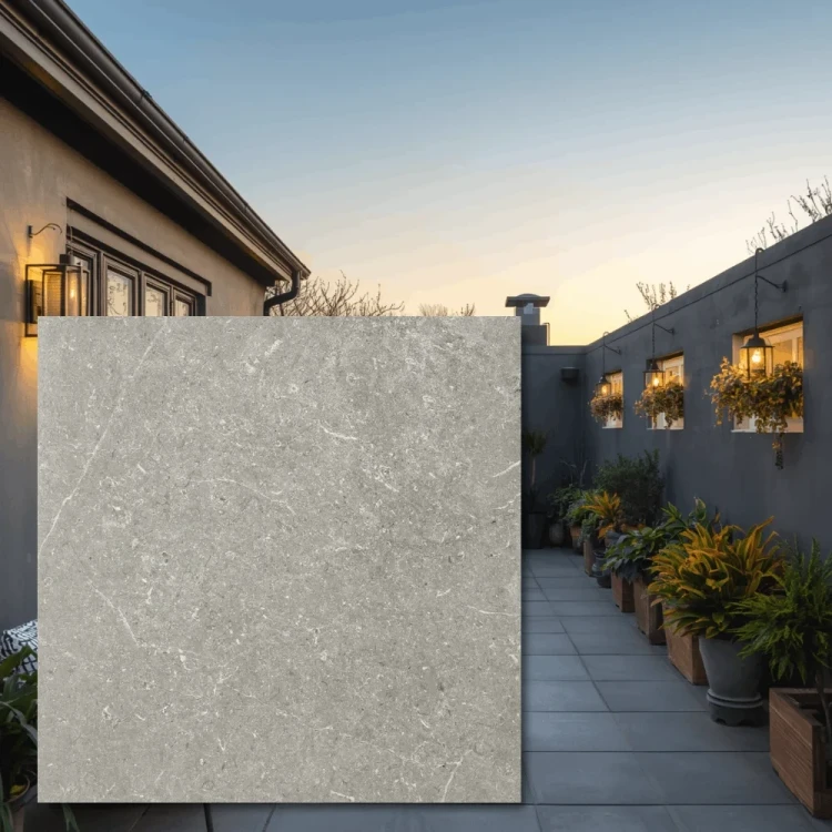 Płyta tarasowa Limone Taupe 60x60x2 cm - szary gres na taras i ogród