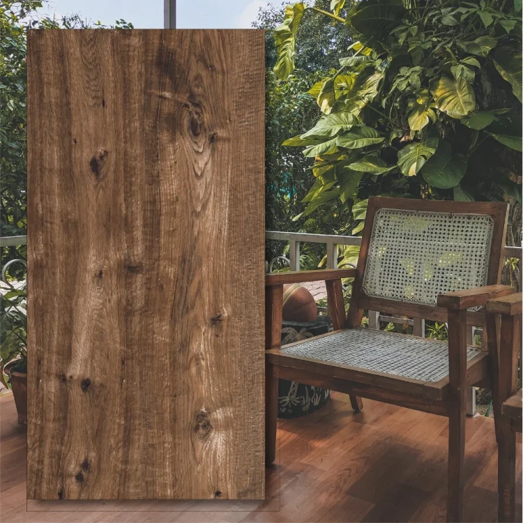 Płytka Gresowa 20mm City Walnut Ev 45x90x2 cm - gres drewnopodobny orzech