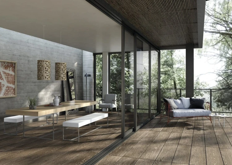 Płytka gresowa 20mm In wood Canaletto 120x60x2cm – zdjęcie 3