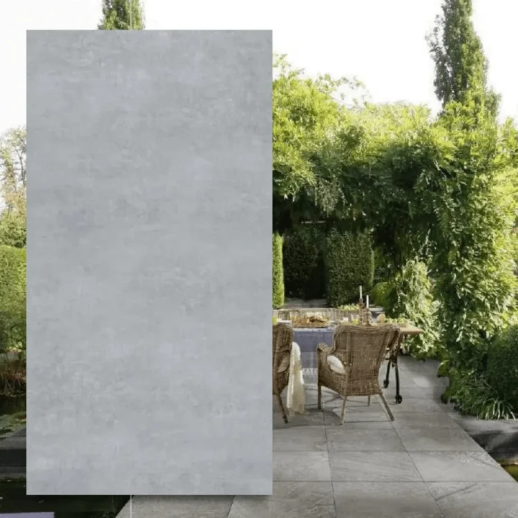 Płytka gresowa 20mm Cement Grey 120x60x2 cm - surowy beton na taras
