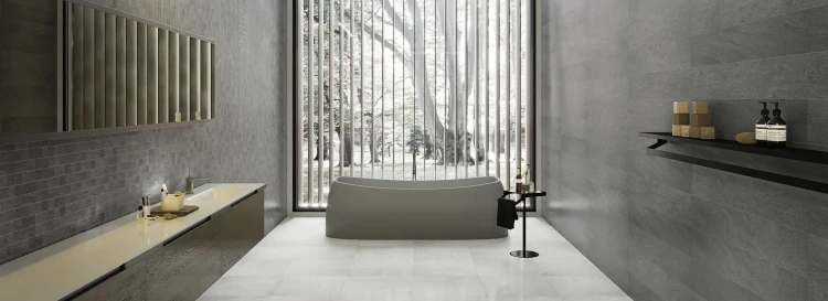 Płytka gresowa 20mm Quarzite Antracite 120x60x2 cm – zdjęcie 4