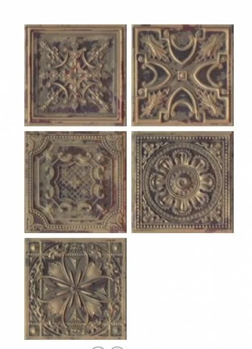Płytka Ścienna Gatsby Copper Tin 20x20x0,7 cm – zdjęcie 3