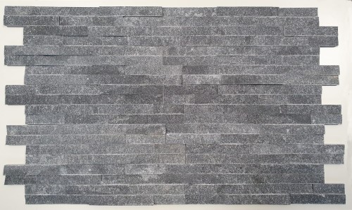Kamień Elewacyjny Marmur Tiles Pure Grey 10x40 cm – Łupany szary