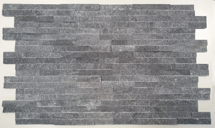 Kamień Elewacyjny Marmur Tiles Pure Grey 10x40 cm – Łupany szary