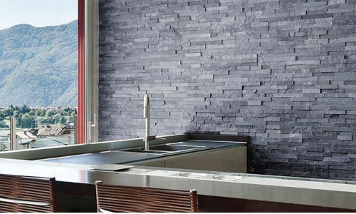 Tiles Kamień dekoracyjny marmur Pure Grey 10x40 szary