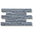 Kamień Elewacyjny Marmur Pure Grey 10x30 cm – Łupana Cegiełka szara