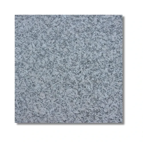 Płytka granitowa szara płomieniowana G602 40x40x1,5 – zdjęcie 2