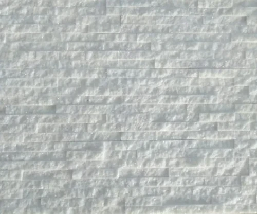 Kamień elewacyjny-dekoracyjny marmur Pure White Stackstone 10x36 cm – zdjęcie 2