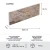 Kamień elewacyjny-dekoracyjny kwarcytowy Copper Brick 10x30 – zdjęcie 9