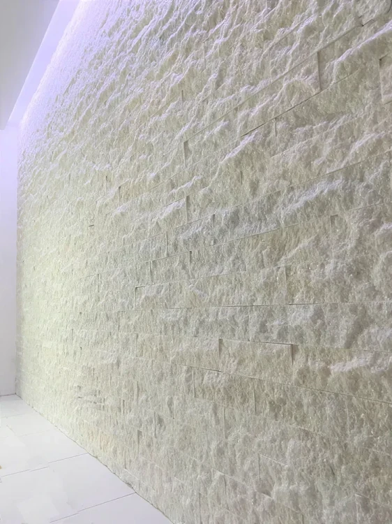 Kamień dekoracyjny marmurowy Pure White Brick 7x30 – zdjęcie 3