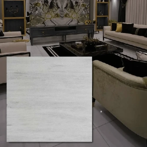 Płytka marmurowa Bębnowana Ice White 30,5x30,5x1 cm - naturalny biały marmur