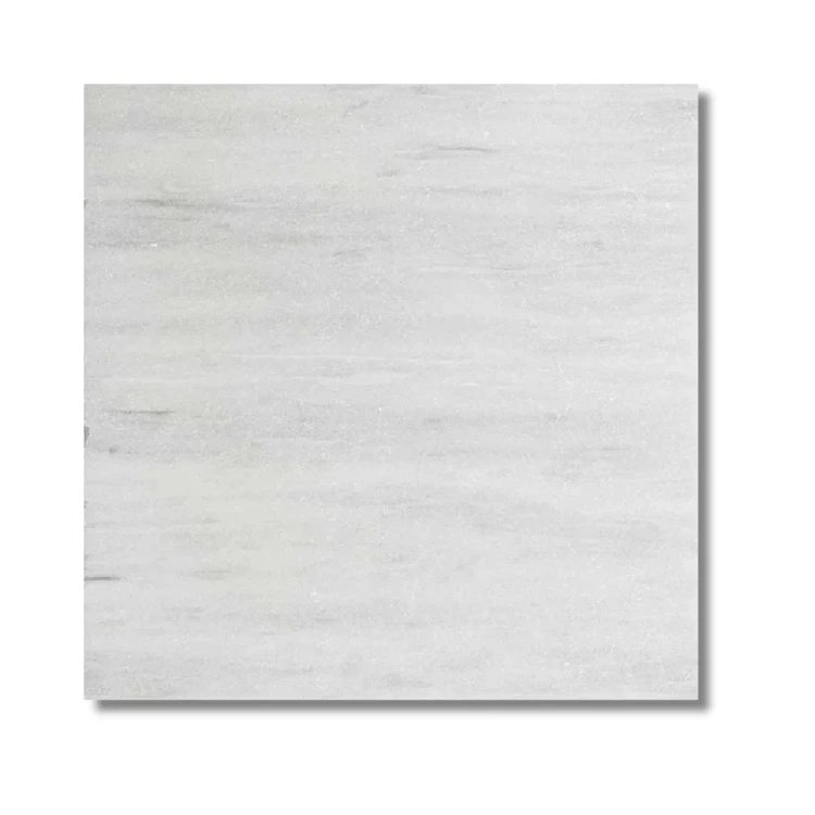 Płytka marmurowa Bębnowana Ice White 30,5x30,5x1 cm – zdjęcie 2