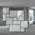 Płytki marmurowe Tundra Grey 12 mm - komplet 0,742 m2 naturalnego kamienia