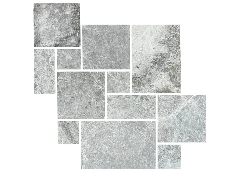 Płytki marmurowe 12 mm Tundra Grey komplet = 0,742m2 – zdjęcie 2