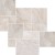 Płytki marmurowe Coffee White| Queen Beige Antykowana Bębnowana komplet = 0,742m2 | Komplet Rzymski – zdjęcie 2
