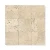Kamień dekoracyjny trawertyn Ivory Classic Mix 10x10 – zdjęcie 2