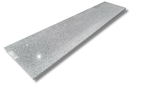 Stopnica Granitowa Tiles G603 150x33 cm – Polerowana i Ryflowana szara