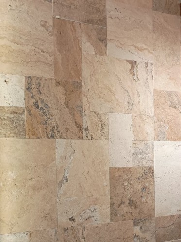 Trawertyn 12 mm Philadelphia Mix Szczotkowany Bębnowany 1kpl=0,742m2 | Komplet Rzymski – zdjęcie 2
