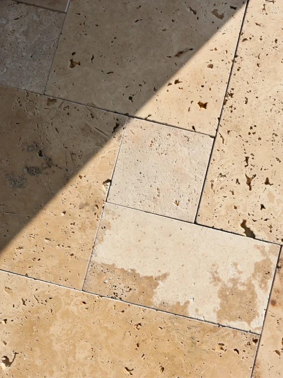 Trawertyn 12mm Light Standard Bębnowany French Pattern 1kpl=0,742m2 | Komplet Rzymski – zdjęcie 6