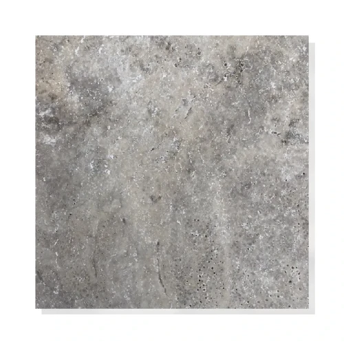 Trawertyn 12mm Silver Ash Antyczny 40,6x61x1,2 cm – zdjęcie 2