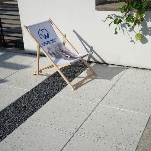 Płyta Tarasowa Bruk-Bet Maestro 40x80 cm – Selecto Biało-Szare Granitowe
