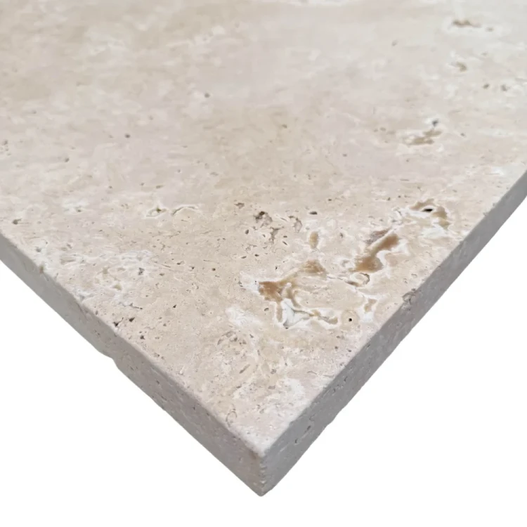 Trawertyn Ivory Classic Mix Bębnowany 61x61x3 cm – zdjęcie 3