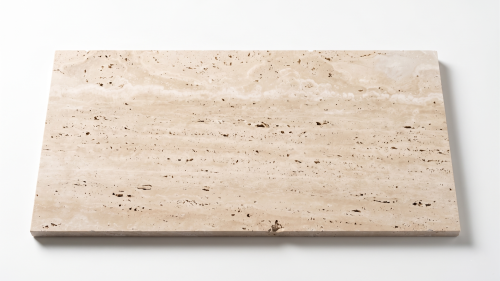 Trawertyn Bianco Classic Vein Cut Szczotkowany 30,5x61x1,2 cm - elegancki kamień naturalny