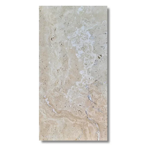 Trawertyn Light Classic Mix Bębnowany 40,6x61x1,2 cm – zdjęcie 2