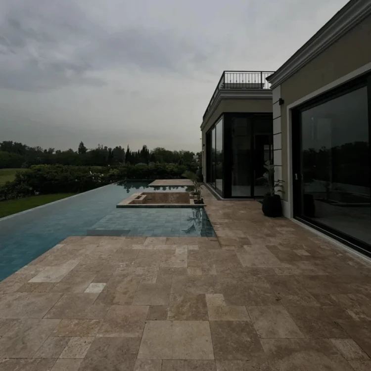 Trawertyn Noce French Pattern 12mm 1kpl= 0,742m2 | Komplet Rzymski – zdjęcie 4