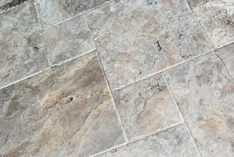 Trawertyn Silver Latte Greige Bębnowany French Pattern 3cm 1kpl= 0,742m2 | Komplet Rzymski – zdjęcie 8
