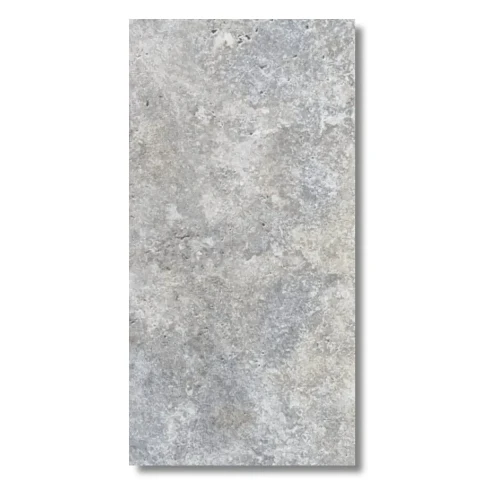 Trawertyn Silver Greige Bębnowany 40,6x61x1,2 cm – zdjęcie 2