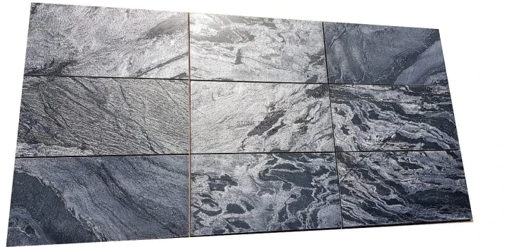 Płytki Kwarcytowe Tiles Silver Grey 30x60 cm – Szlifowane szare