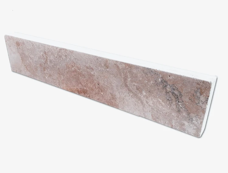 Trawertyn opornik Classic Mix 6x20x100 | Obrzeże tarasu chodnika – zdjęcie 2