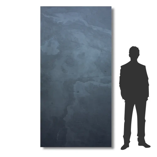 Fornir Kamienny Tiles Black Slate XXL 122x280 cm – Czarny