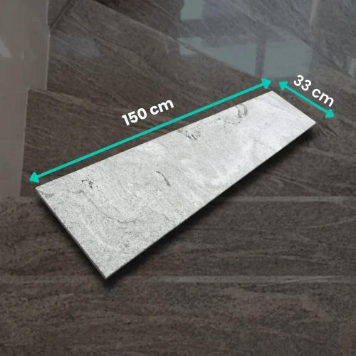 Stopnica / Parapet granitowy Juparana polerowany 150x33x2 cm