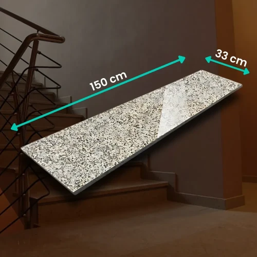 Parapet / stopnica granitowa beż polerowana G682 150x33x2 cm